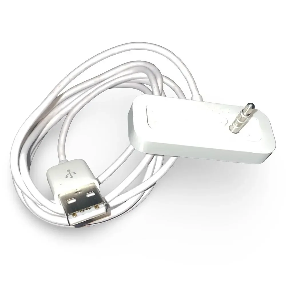 Apple iPod Shuffle 2nd Gen Silver 1GB MP3 Player A1204 Charging Dock OEM Tested